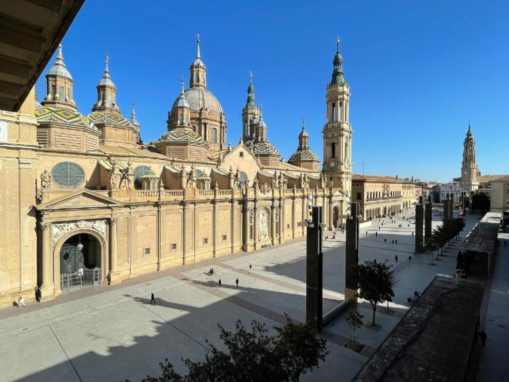 Vtz El Balcon A La Basilica I - Vistas Inmejorables A La Basilica Del Pilar! Lejlighed Zaragoza Eksteriør billede